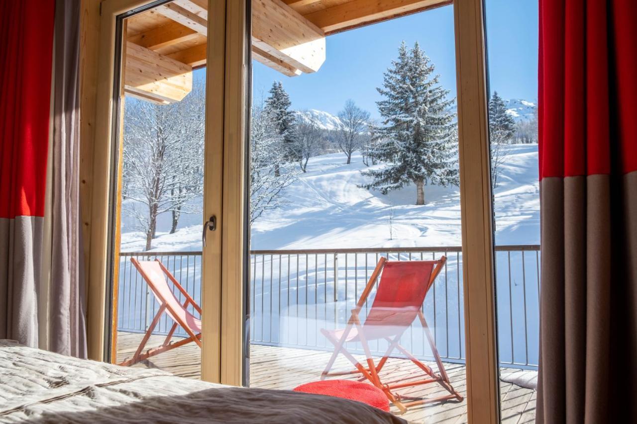 L'Aiguille Grive Chalets Hotel Les Arcs  Exteriér fotografie
