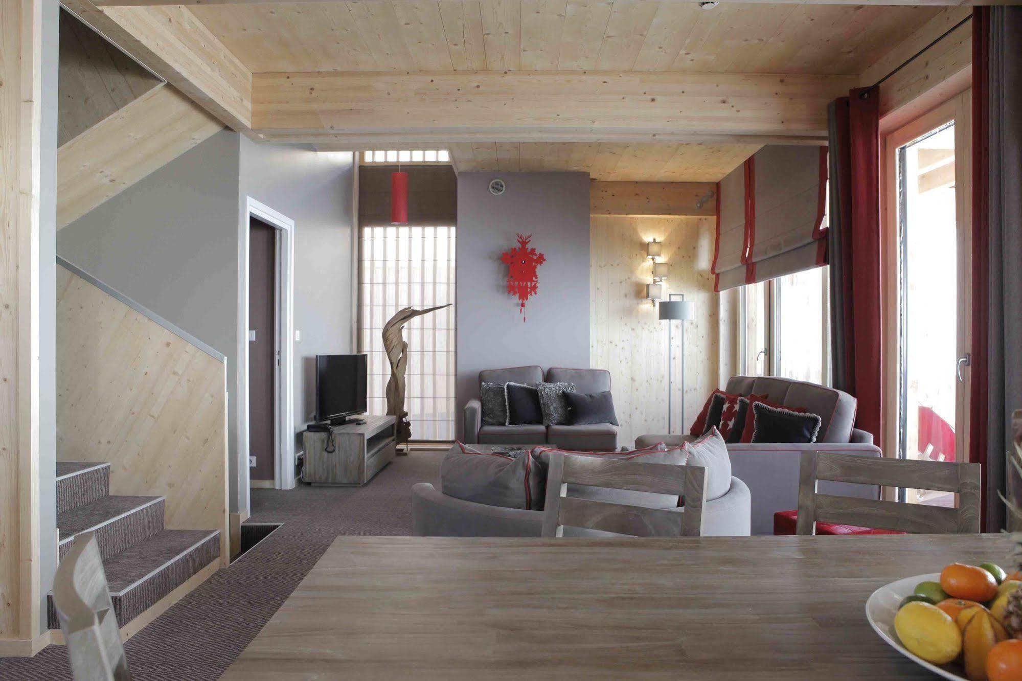 L'Aiguille Grive Chalets Hotel Les Arcs  Exteriér fotografie