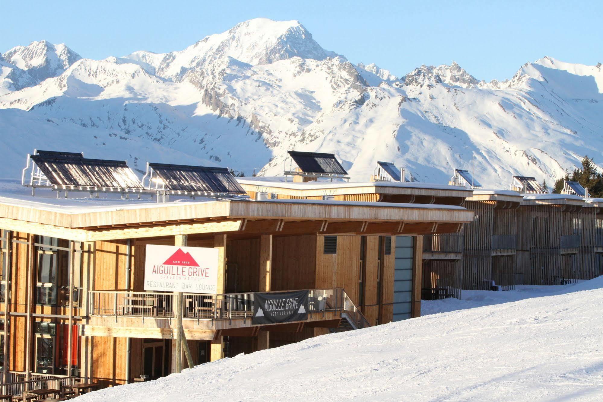 L'Aiguille Grive Chalets Hotel Les Arcs  Exteriér fotografie